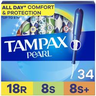 TAMPAX Pearl, Triple Pack Regular,Super,Super Plus...
️ DestGlow
