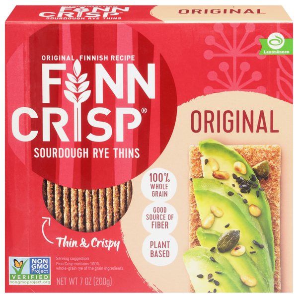 FINN CRISP Original Sourdough Rye Thins
