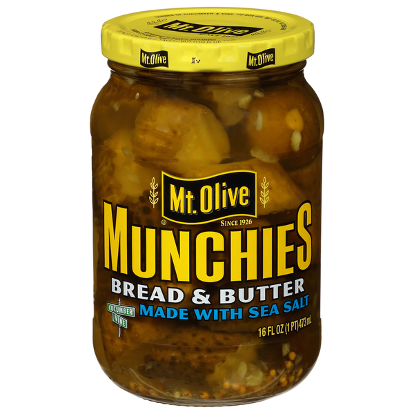 Mt. Olive Munchie Bread & Butter Sweet Pickles