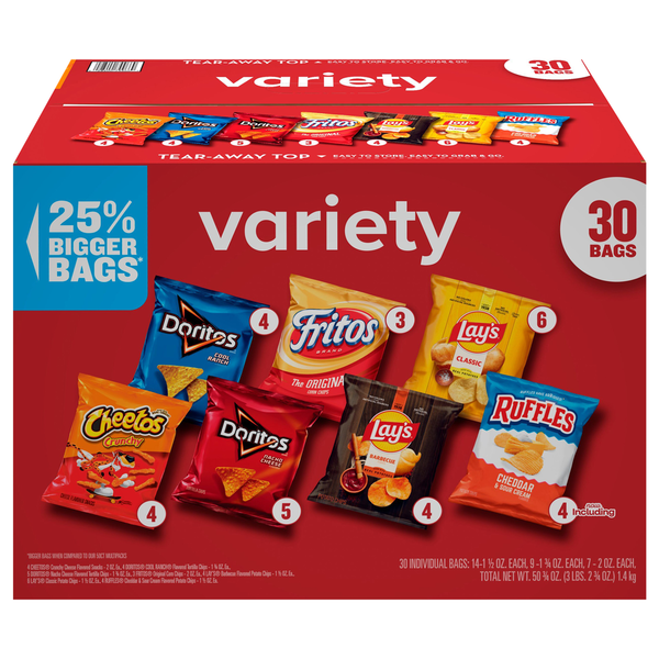 Frito Lay Assorted Snacks Variety