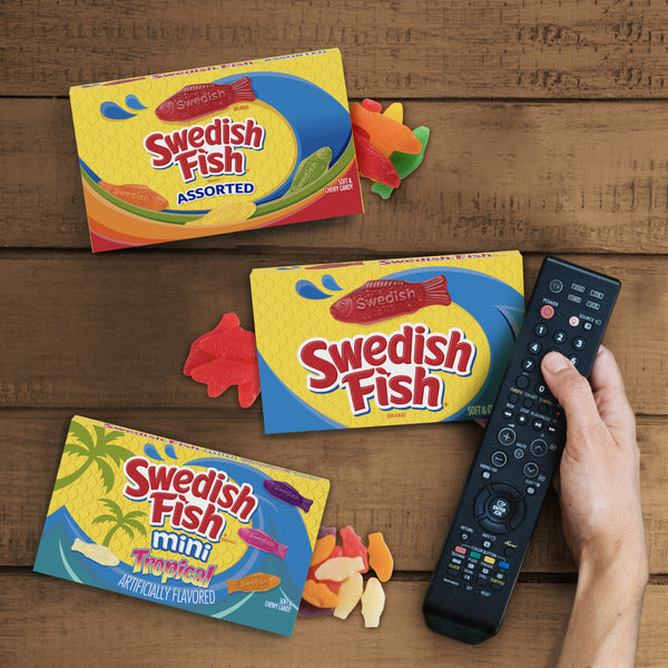 SWEDISH FISH Soft & Chewy Gummy Candy 3.1 oz