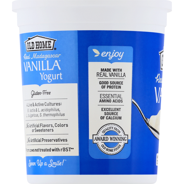 Old Home Yogurt, All Natural, Vanilla