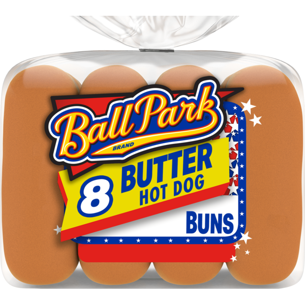 Ball Park Butter Hot Dog Buns
