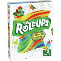 Fruit Roll-Ups Tropical Tie-Dye Fruit Flavored Sna...
️