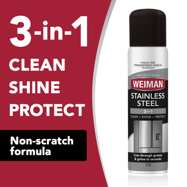 Weiman Stainless Steel Cleaner and Polish Aerosol