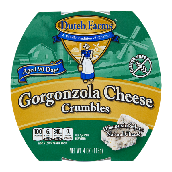 Dutch Farms Gorgonzola Cheese Crumbles