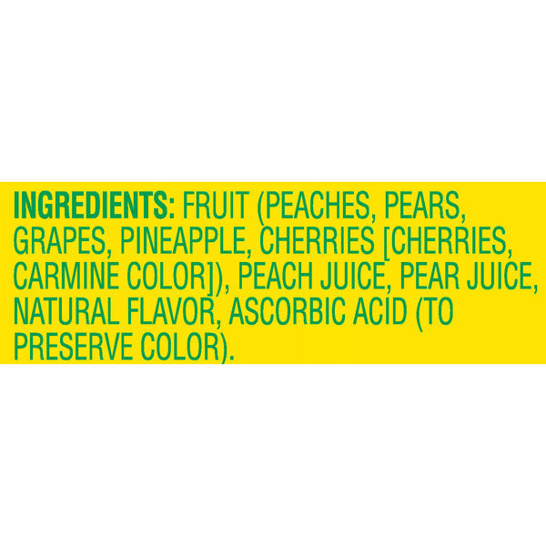 Del Monte Chunky Mixed Fruit in Juice