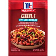 McCormick Less Sodium Chili Seasoning Mix️ DestGlow