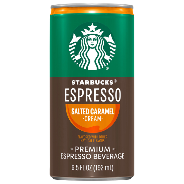Starbucks Premium Salted Caramel Cream Espresso Beverage