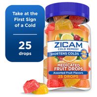 Zicam Cold Remedy Zinc Medicated Fruit Drops️