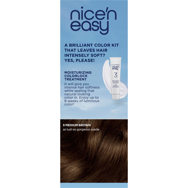 Nice’n Easy 5 Medium Brown Permanent Hair Color