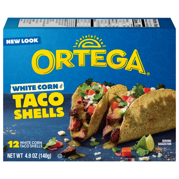 Ortega White Corn Taco Shells