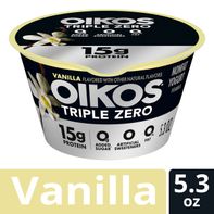 Oikos Triple Zero Vanilla Greek Yogurt️