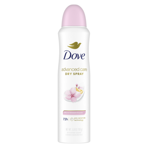 Dove Antiperspirant Deodorant Dry Spray Sakura Blossom & Yuzu DestGlow