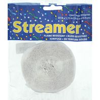Celebrations Crepe Streamer, White️