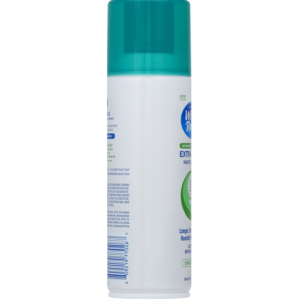White Rain Hair Spray, Extra Hold, Unscented