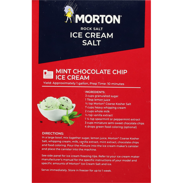 Morton Ice Cream Salt