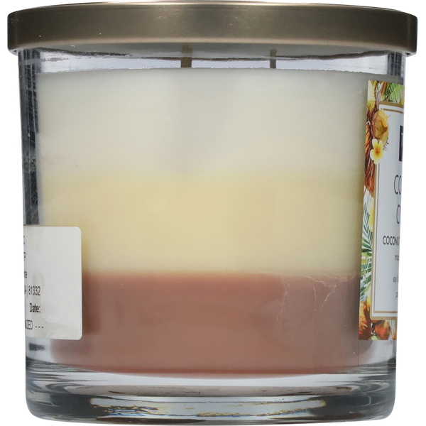 Tuscany Candle Candle, Scented, Soy Blend, Coconut Colada