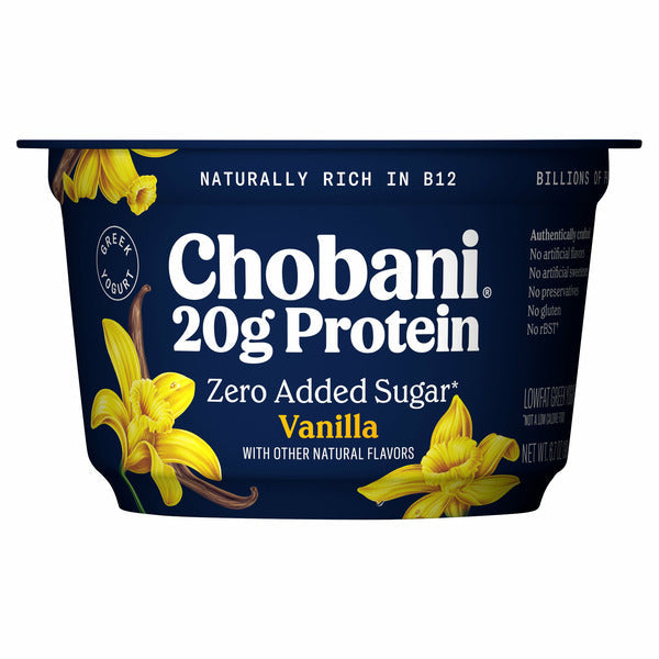 Chobani Vanilla Lowfat Greek Yogurt