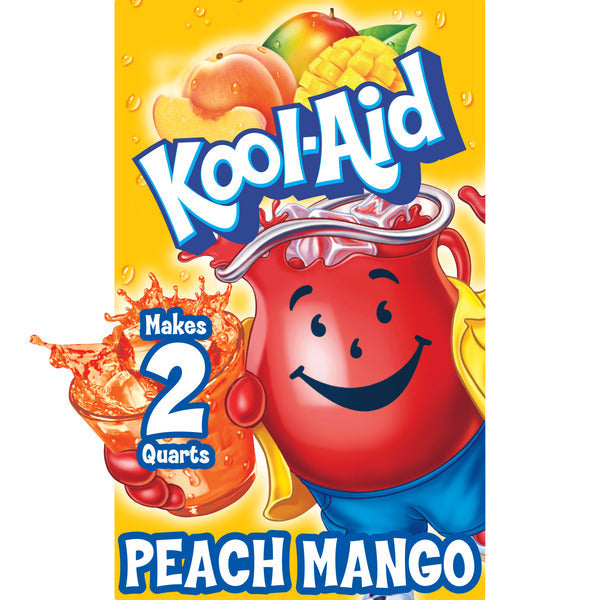 Kool-Aid Unsweetened Peach Mango Artificially Flavored Powdered Soft Drink Mix