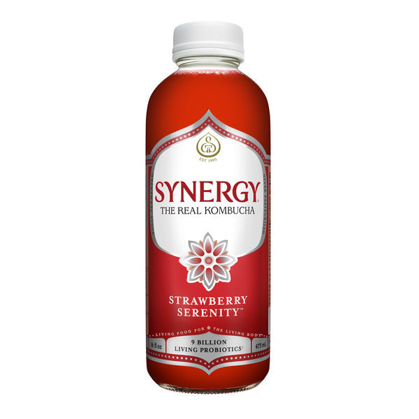 Synergy The Real Kombucha Strawberry Serenity