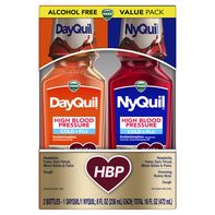 Vicks DayQuil & NyQuil High Blood Pressure Cold & ...
️