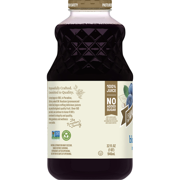 R.W. Knudsen Family Just Blueberry 100% Blueberry Juice