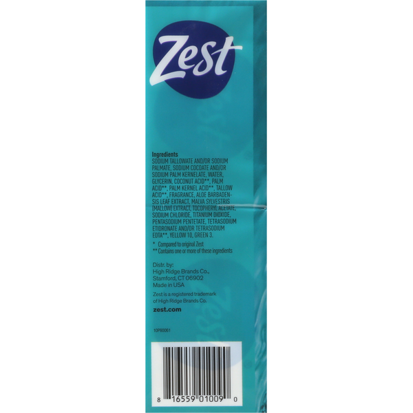 Zest Pure Cleansing Bars, Aqua