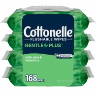 Cottonelle GentlePlus Flushable Wet Wipes with Alo...
️