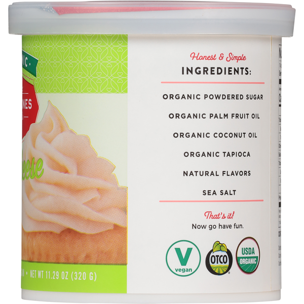 Miss Jones Baking Co. Organic Cream Cheese Frosting