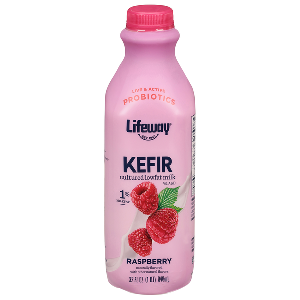 Lifeway Kefir, Cultured, Raspberry
