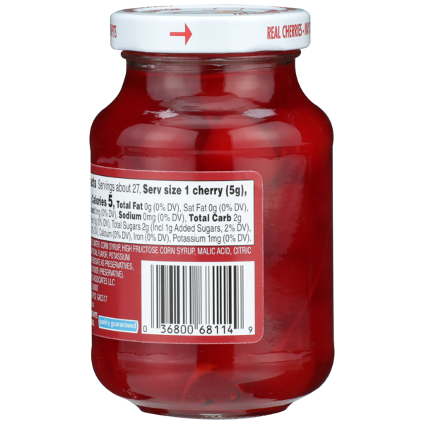 Food Club Whole With Stems Maraschino Cherries