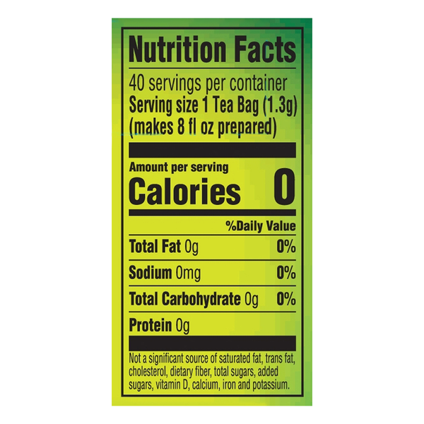 Lipton Tea Bags Signature Blend Green Tea