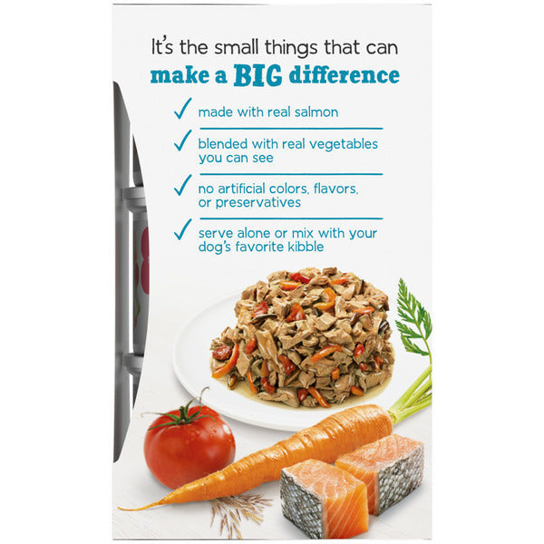 Purina Beneful Small Breed Wet Dog Food With Gravy, IncrediBites with Real Salmon