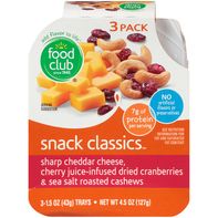 Food Club Snack Classics, Sharp Cheddar Cheese, Ch...
️ DestGlow