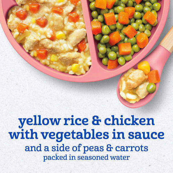 Gerber Yellow Rice & Chicken with Vegetables in Sauce Toddler Meal