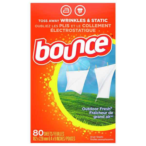 Bounce Dryer Sheets, Outdoor Fresh