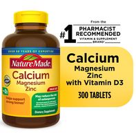 Nature Made Calcium Magnesium Zinc with Vitamin D3...
️ DestGlow