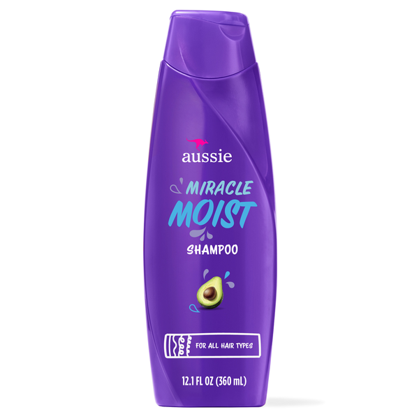 Aussie Paraben-Free Miracle Moist Shampoo with Avocado & Jojoba
