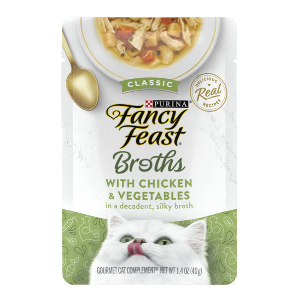 Purina Fancy Feast Fancy Feast Broths Classic with Chicken & Vegetables Cat Food