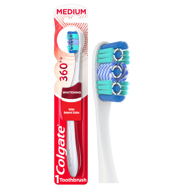 Colgate Medium Toothbrush for Stain Removal