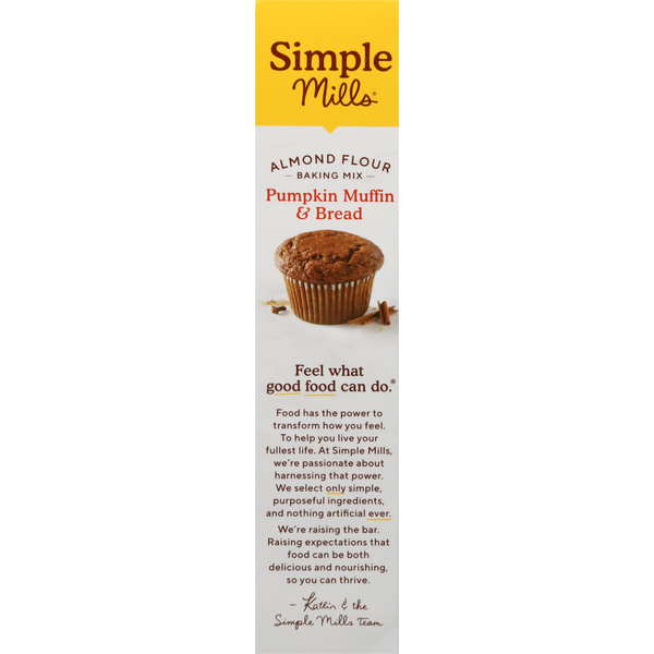 Simple Mills Almond Flour Pumpkin Muffin & Bread Baking Mix