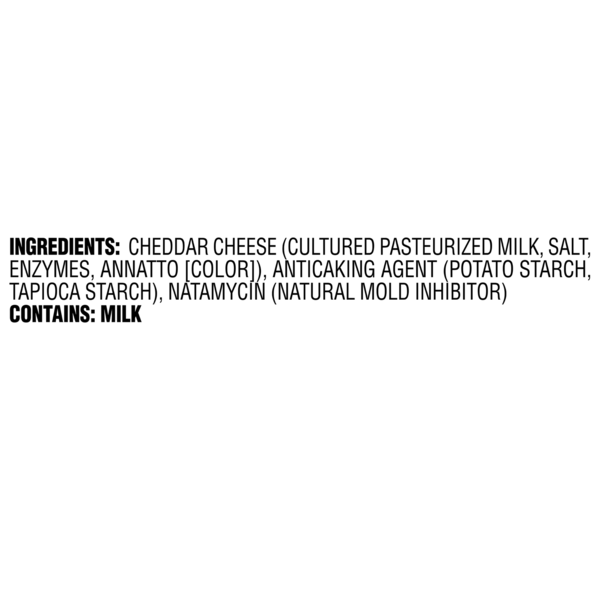 Borden Regular Shredded Cheese, Triple Cheddar Blend