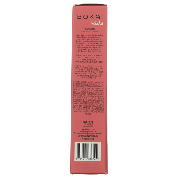 Boka Toothpaste Strwbry Mango