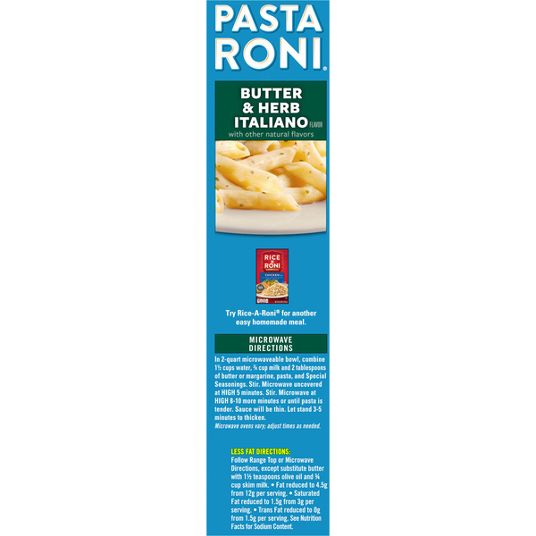 Pasta Roni Penne, Butter & Herb Italiano Flavor