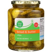 Food Club Bread & Butter Chips️