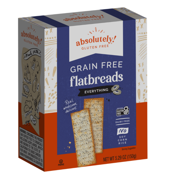 Absolutely Gluten Free Everything Season Flatbread