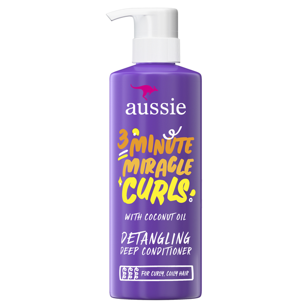 Aussie 3 Minute Miracle Curls Detangling Deep Conditioner