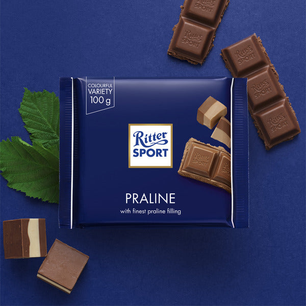 Ritter Sport Milk Chocolate with Praline Filling