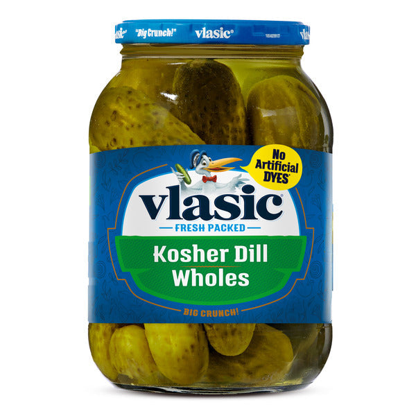 Vlasic Kosher Dill Wholes Pickles